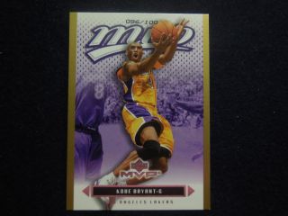2003 - 04 Upper Deck Mvp Kobe Bryant Card 72 096/100 Only Made