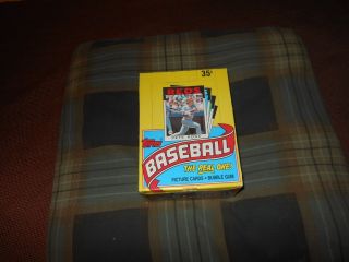 1986 Topps Baseball Wax Box (36 Packs)