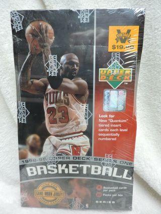 1998 1999 Upper Deck Series One Basketball Card Box 20 9 Packs