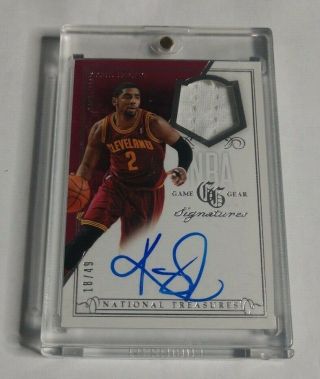 R17,  126 - Kyrie Irving - 2013/14 National Treasures - Autograph Jersey - 18/49
