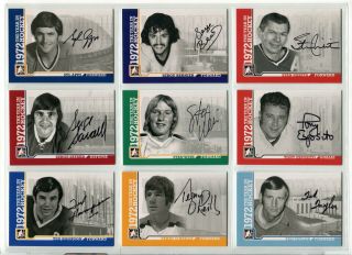 2009 - 10 Itg 1972 The Year In Hockey Autographs Ate Tony Esposito Sp