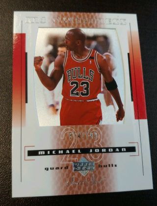 Michael Jordan 2003 - 04 Upper Deck Sweet Shot Mj Sweetness 140 674/799 Bulls