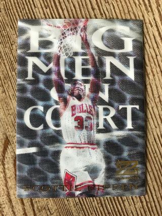 Scottie Pippen 1997 - 98 Skybox Z - Force Big Men On Court 13