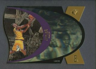 1996 - 97 Spx Gold Holoview Die - Cut Spx22 Kobe Bryant Lakers Rc Rookie