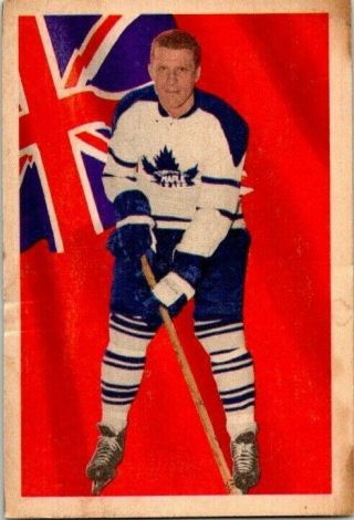 1963 - 64 Parkhurst Carl Brewer 68 Good Vintage Hockey Card