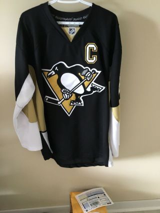 Sidney Crosby 87 Signed Penguins Jersey Autographed 4