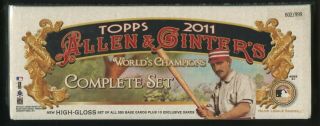 2011 Topps Allen & Ginter World 