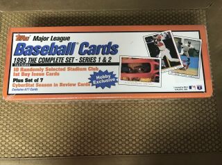 1995 Topps Baseball Series 1 & 2 Factory Hobby Exclusive Baseball Set 677