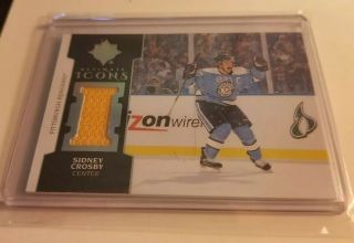 2018 - 19 Ultimate Sidney Crosby Jersey Ultimate Icons Uisc
