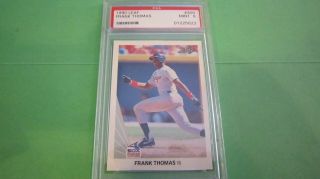 1990 Leaf 300 Frank Thomas Psa 9 Chicago White Sox Rc Rookie Baseball Card