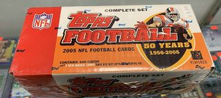 2005 Topps Nfl Football Complete Factory Set Aaron Rodgers Rookie
