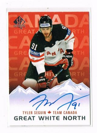2018 - 19 Sp Authentic Great White North Gwn - Ts Tyler Seguin Auto 2017 - 18 Update