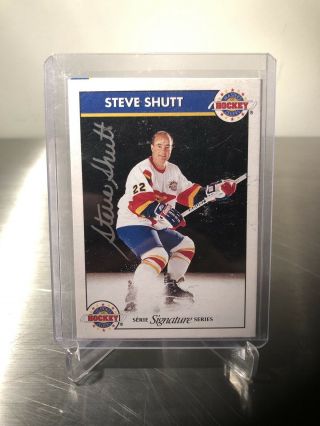 Steve Shutt Zellers Signature Series Auto Hockey Card 2752/3500