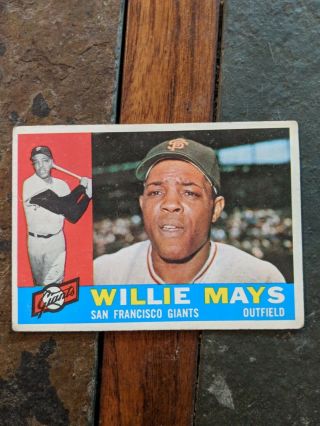 1960 Topps Willie Mays 200 Ex.
