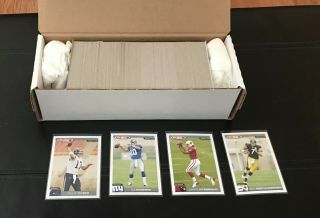 2004 Topps Total Football Complete Set Ben Roethlisberger Rivers Manning Rookie