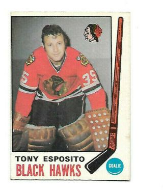 1969 - 70 Opc 138 Tony Esposito,  Rc,  Ex