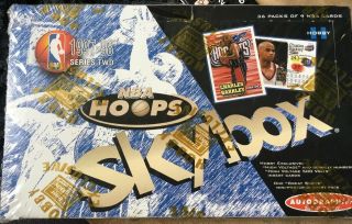 1997 - 98 Skybox Nba Hoops Series 2 Basketball Hobby Box