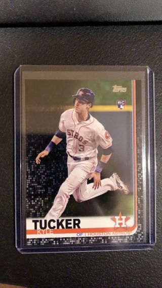 Kyle Tucker 2019 Topps Series 1 Rookie Black Border 47/67 Astros