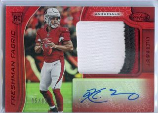 2019 Certified Kyler Murray Rookie Patch Auto 5/99