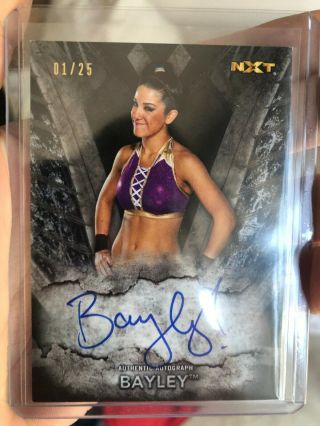 2016 Topps Wwe Nxt Autographs 1/25 Bayley