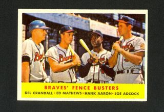 1958 Topps Braves 