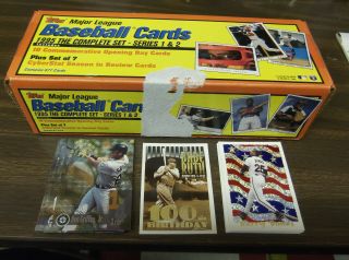1995 Topps Baseball Complete Set Series 1 & 2 Plus Inserts Factory Boxed