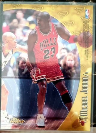 1998 - 99 Topps Finest Mystery Finest Michael Jordan Kobe Bryant Lakers Bulls
