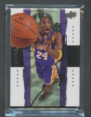 2009 - 10 Ud Exquisite 3 Kobe Bryant Los Angeles Lakers 180/199