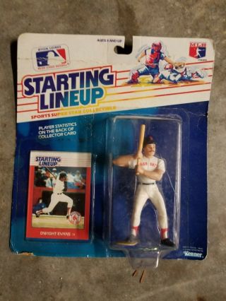 1988 Kenner Starting Lineup,  Dwight Evans - Boston Red Sox