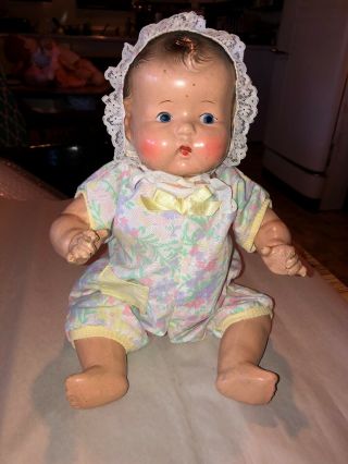 Vintage Jointed Composite Baby Doll 1930 