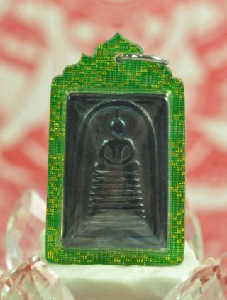 Phra Somdej Wat Ketchaiyo 9 Tier Blue Leklai Lp Huan Thai Buddha Amulet Talisman