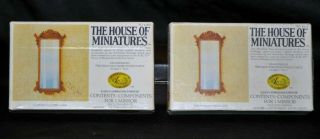 Two Vtg 1:12 Nib Chippendale Glass Mirror 42404 House Of Miniatures Furniture