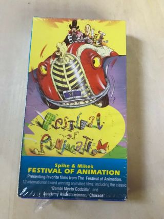 Spike and Mike Sick and Twisted Festival of Animation Volume 1 VHS RARE 3