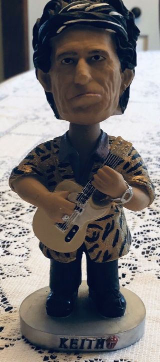Very Rare 2002 Keith Richards Of The Rolling Stones Bobble Dobbles
