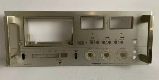 Rare Pioneer Ct - 97 Stereo Cassette Deck Front Panel Faceplate Rack Handles Spec