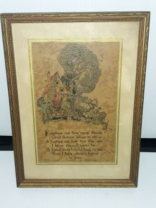 Vintage Antique Buzza Motto Brother By Lawrence Hawthorne