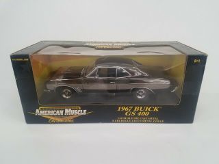 2002 Ertl American Muscle 1967 Buick Gs 400 Black Chrome 1/18 Rare Chase 36673