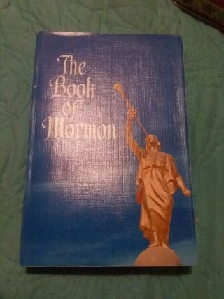 The Book Of Mormon Blue Special Collectors Ed.  1974 Lds Rare