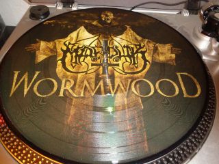 Marduk ‎– Wormwood.  Picture Disc.  Org,  2010.  Limited Edition Of 500copies,  Rare