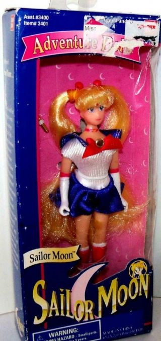 Bandai Adventure Doll Sailor Moon Doll 1995 3400 Nrfb