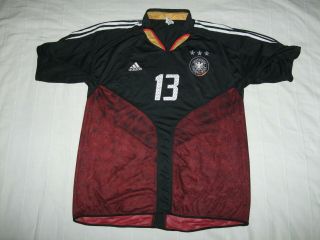 rare vintage 13 BALLACK Germany 2004 mens football shirt Size XL Chest 44 46 2