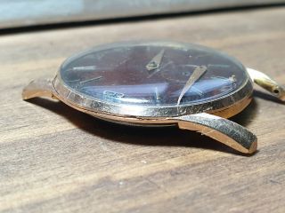 Vintage rare Eloga ETA 1281 21 jewels swiss wind - up watch,  35 mm,  not 3