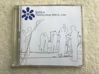 James - Getting Away With It.  Live - Double Cd - Very Rare Promo Unplayed/mint