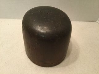 Vintage Wood Hat Form Mold Block