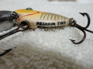 Vintage Heddon TINY punkinseed fishing Lure VERY RARE. 3
