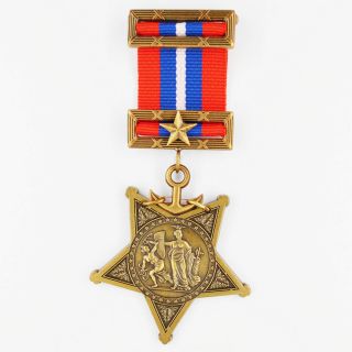 Us U.  S.  Badge Civil War Order Of Medal Honor Of Navy 1896 - 1904 Type Ⅲ Navy Rare
