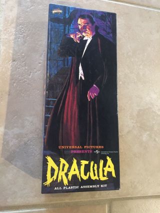 Dracula Model Kit (1999) Polar Lights Aurora Re - Issue Rare