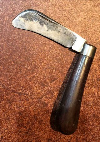 Old Antique Thomaston Knife Co Hawkbill Pruner Knife