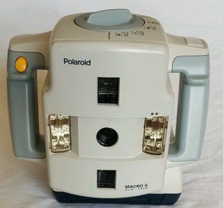 Polaroid Macro 5 Slr - 1200 Dental Compact Film Camera Lights Rare
