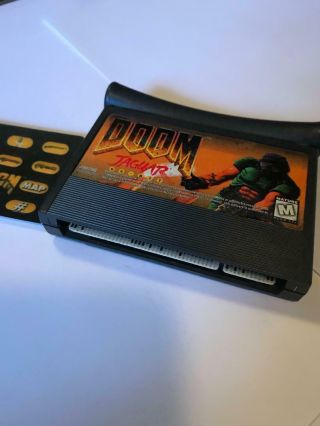 Atari Jaguar Doom Box Overlay Insert Tray For Remote